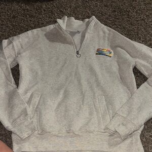 Heather Gray Quarter-Zip Pullover